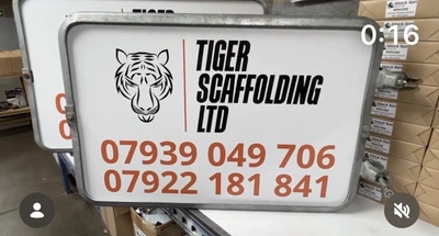  Acm Double Sided Scaffolding Sign