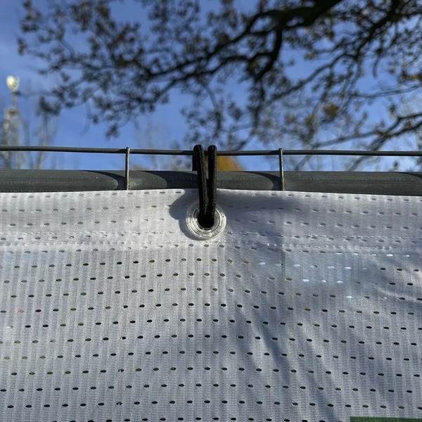 Heras Fencing Banners - AirMesh Detail